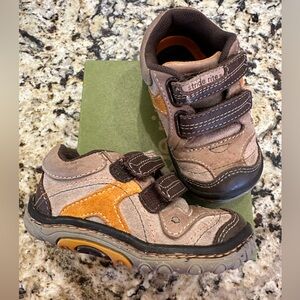 Stride Rite Liam Sandstone Velcro Shoes